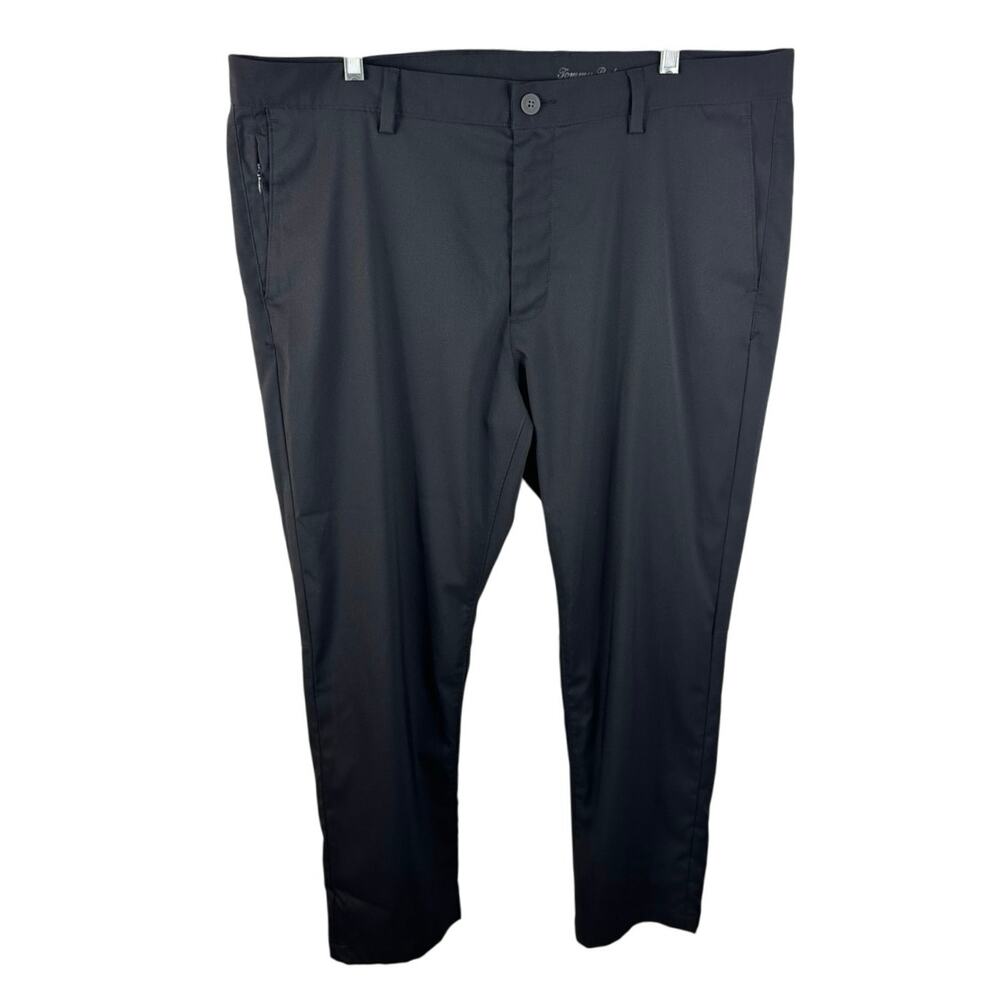 Tommy Bahama Black Performance Pants Size 38x30 Golf Travel Work Office